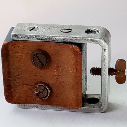 Gretsch Broadkaster Bongo Drum Mount Center Wood Block L-Arm Receiver Vintage50s - Picture 2 of 5