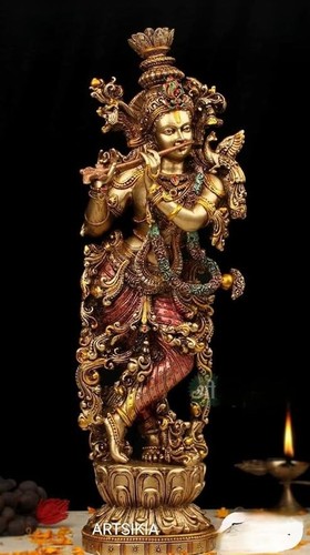 Ídolo de Dios Señor para Hogar y Oficina Puja Dioses Artesanales Murti Para El Mejor Regalo - Imagen 12 de 33