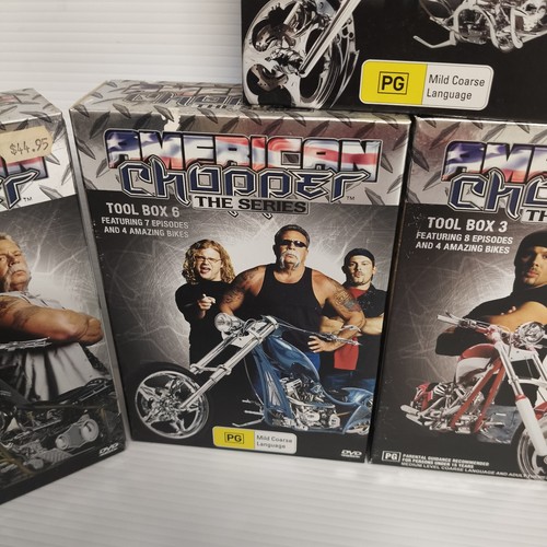 American Chopper The Series Tool Box 3,4,5,6 + 14 Single DVD's Free Postage - Picture 4 of 22