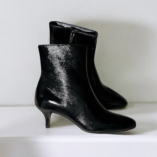 🌻NUEVOS con caja La Canadienne "Davis" Botines Cuero Negro Talla 6 - Imagen 5 de 13