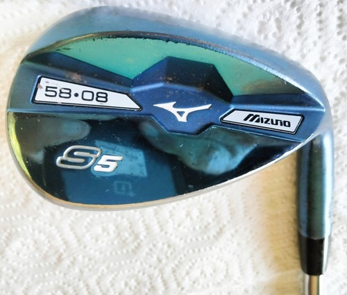 Mizuno S5 Blue Ion Wedge 58°-8 Regular True Temper Dynamic Gold Steel Shaft