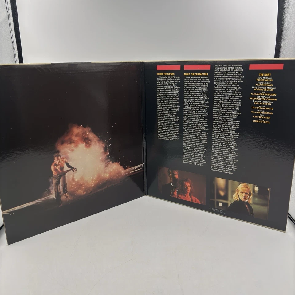 Die Hard 1 & 2 Widescreen Laserdisc LD Bruce Willis - Image 3 of 4