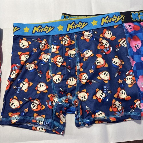 Nintendo Boys 4pcs Kirby Athletic Stretch Underwear Boxer Briefs M-Size 8 *READ - Picture 5 of 10