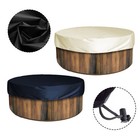 Convenient Round Bathtub Cover Top Protector Waterproof Dustproof Fabric