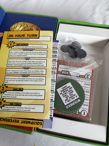 Good Cop, Bad Cop Social Deduction Board Game - Pull the Pin Games 2019 NEW - Picture 3 of 3