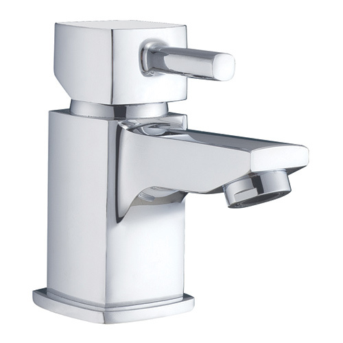 BATHROOM SQUARE SMALL MINI CLOAKROOM BASIN MONO MIXER TAP EXCLUDING WASTE ST