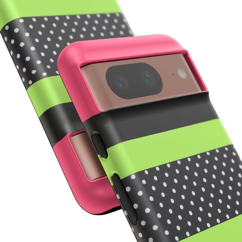 90s Neon & Polka Dots Tough phone Case for IPhone, Samsung Galaxy, Google Pixel - 第 133/287 張圖片