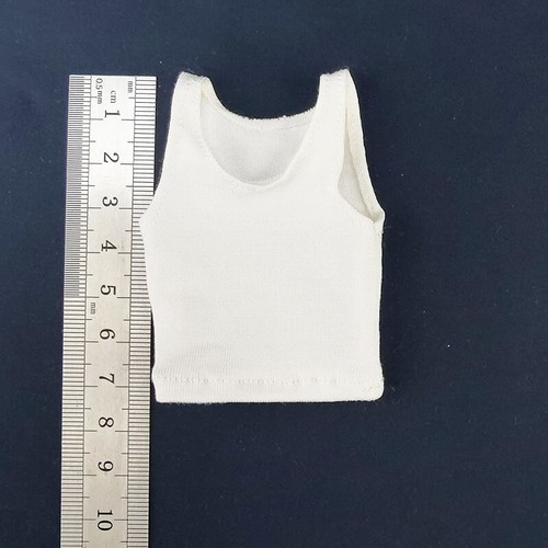 1/6 female soldier vest 30CM doll toy clothes 12 inch solid color figurine top - Picture 9 of 26