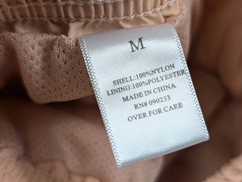 Pacsun x Playboy Backstage Nylon Shorts Mens Medium Peach Pink Mesh Lined Y2K - Bild 5 von 13