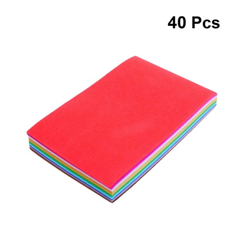 40 Pcs Brauner Filzstoff Selbstklebende Dachpappe Felt Cloth - Bild 7 von 11