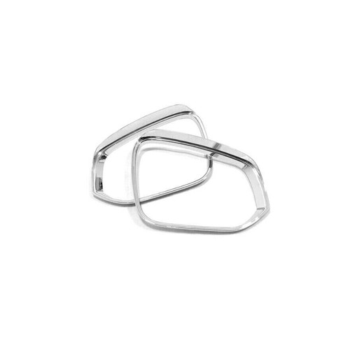 For 2019 2020 Toyota RAV4 ABS Chrome Car Side Mirror Rain Eyebrow Cover Trim 2P - Picture 3 of 7