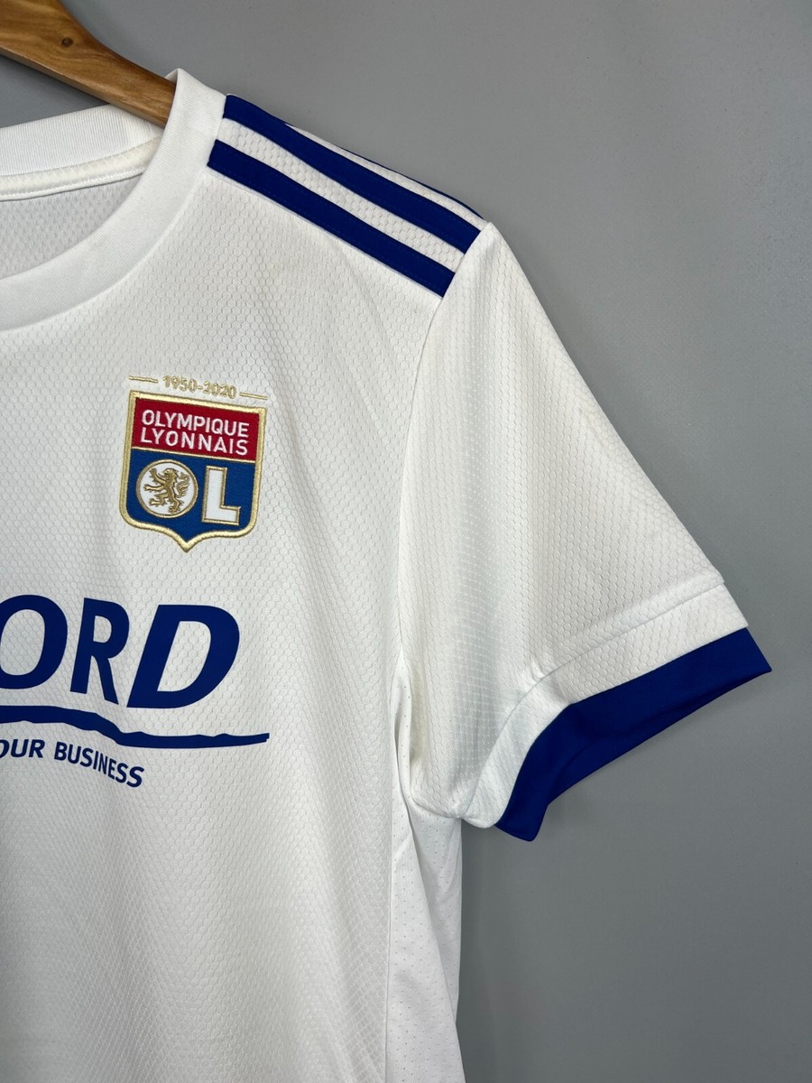 OLYMPIQUE LYONNAIS 2020 2021 HOME SHIRT FOOTBALL SOCCER