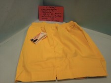 Stock 4 Calzoncini Tennis Misto Cotone Gialli Tg.46-48-50 LC Sport Vintage Nuovo