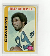 1978 Billy Joe DuPree Topps #470 Cowboys Free Shipping (D2040)