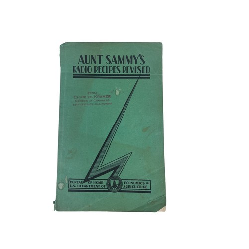 Aunt Sammy’s Radio Recipes Revised 1931 Bureau of Home Economics US Department - Picture 8 of 8