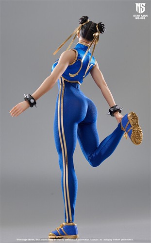 Figura de acción Star Man MS008 Chun-Li limitada de moda coleccionables 1/6 nueva - Imagen 11 de 15