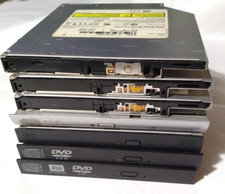  TESTED Lot of 7 Mixed Brand DVD Drives for Laptops Free Shipping 