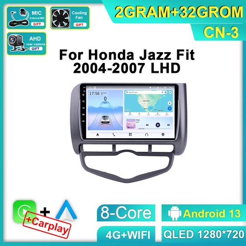 2004-07 Android Auto Radio For Honda Jazz City GPS Navi Screen Car Video Player - Picture 13 of 32