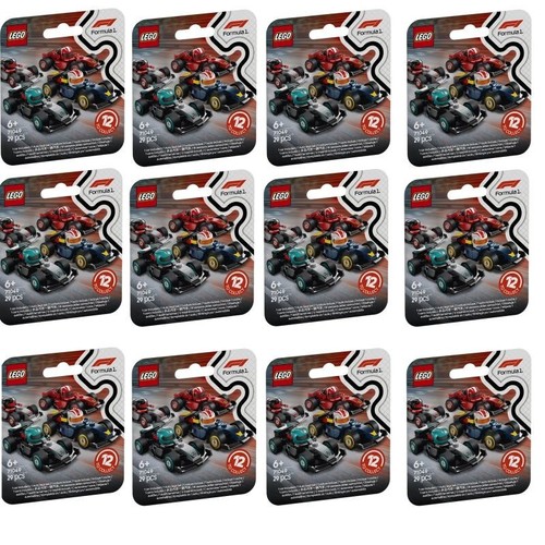 Lego 71049 Formula One Race Car Series F 1 - COMPLETE FULL SET of 12 - Picture 2 of 17