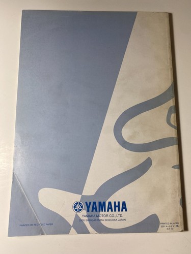 Yamaha PW80 P Owners Service Manual Y-Zinger PW 80 - Bild 5 von 5