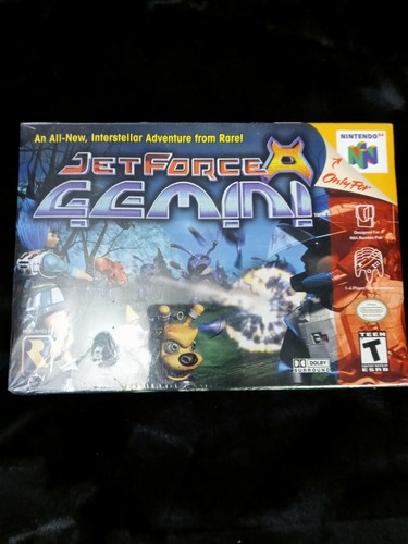 factory sealed Jet Force Gemini  1999 Rare Nus-006 (USA)  Nintendo 64 game - Picture 9 of 9