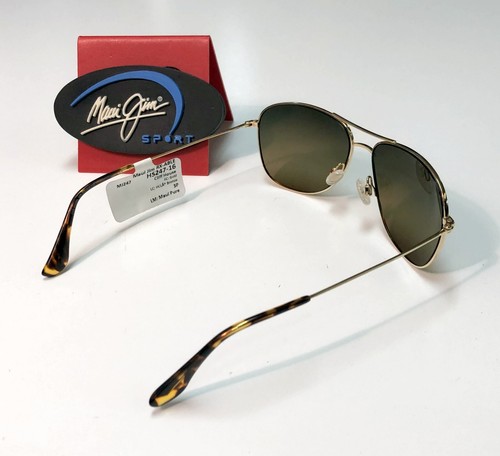 Maui Jim Cliff House HS 247-16 Gold / Polarized HCL Bronze Polarized Sunglasses - Picture 4 of 9