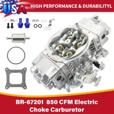 Quick Fuel 850CFM Carburetor 4150 Mechanical BR-67201 Fits Holley Brawler Race