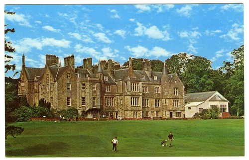 1960s Ayrshire Postcard Belleisle Estate House Hotel & Golf Course Ayr Unposted - 第 1/2 張圖片