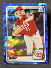 2020 Bowman Chrome BLUE ATOMIC REFRACTOR PROSPECT ROOKIE Nick Lodolo, item 5
