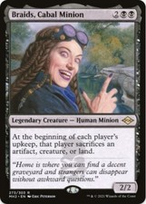 1 x Braids, Cabal Minion - Modern Horizons 2 - LP - MTG