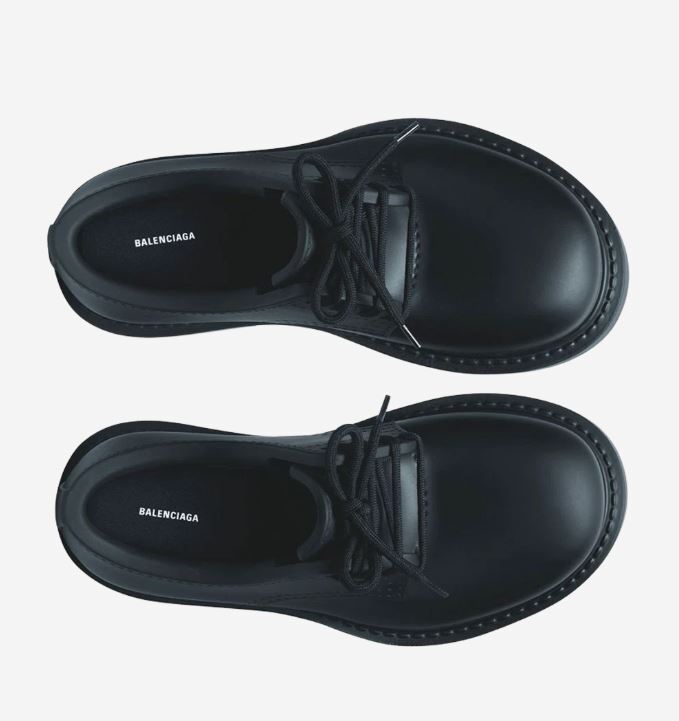 バレンシア ステロイドダービー 39 Balenciaga Balenciaga Steroid Derby Black Low Shoes EU Size 39 - 44