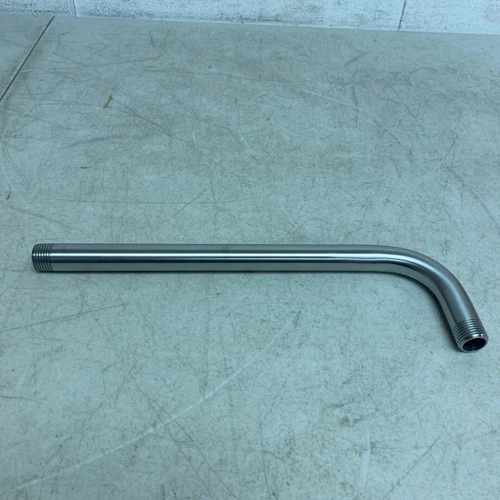 Signature Hardware 12" Shower Arm & Flange Brushed Nickel SHRSA123BG - Picture 7 of 15