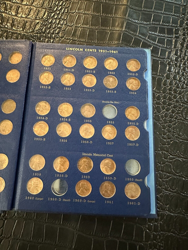 Juego parcial de 66 monedas 1941 - Lincoln Wheat Penny Album WHITMAN FOLDER #9406 (c38) - Imagen 3 de 4