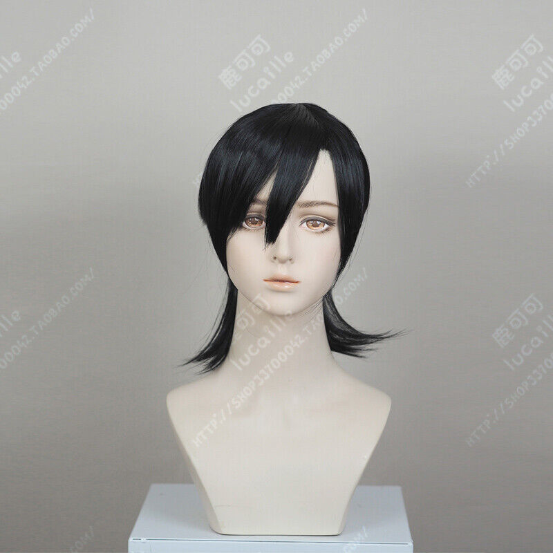 Anime Summer Time Rendering SHINPEI AJIRO Cosplay Wig 35cm Dark Blue  Synthetic Hair Halloween Carnival - AliExpress