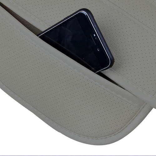 New Breathable PU Leather Blue Seat Cushion Pad For Cars SUV Trucks - Picture 9 of 9