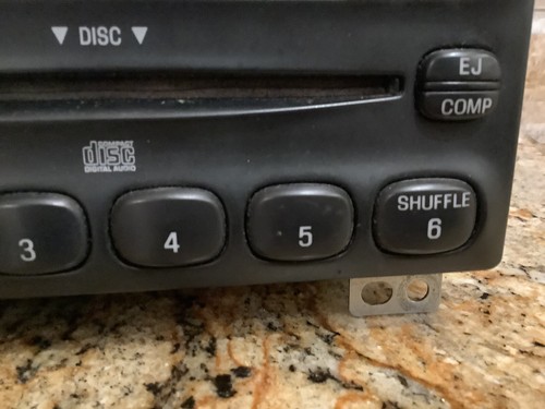 2002-2004 Ford Explorer Radio AM FM 6 CD Player Receiver P/N: 3L2T-18C815-UB OEM - Bild 6 von 10