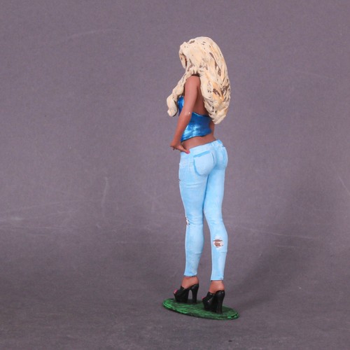 Painted Unpainted resin girl woman (without car) 1/18 1/24 1/32 1/43 S1374-X003 - 第 8/13 張圖片