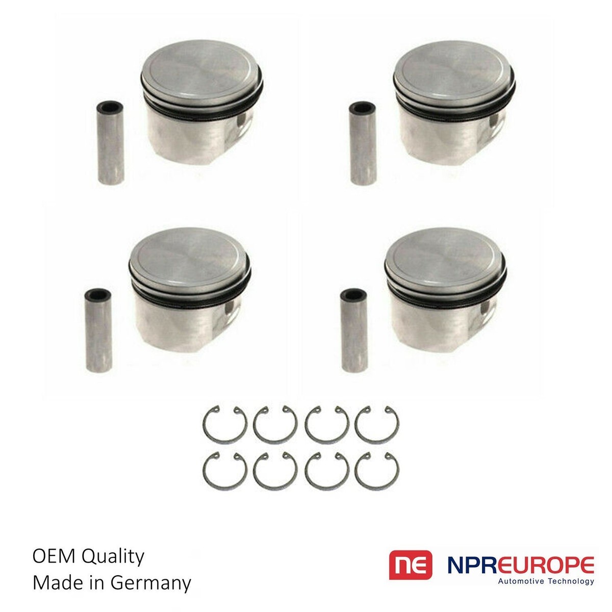 PISTON FOR CITROEN PEUGEOT 106 206 205 TU3JP TU3A STD 75.00MM SET