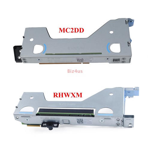 NEW For Dell POWEREDGE R440 Chassis Riser 1 and Riser 2 Card RHWXM + MC2DD - Picture 3 of 3