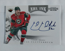 2011-12 Contenders NHL Ink Cal Clutterbuck Autograph!