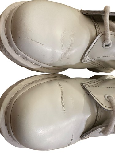 Doc Dr. Martens 1460 Mono All White Glattleder Stiefel Damen US 7 EU 38 B19 - Bild 9 von 15