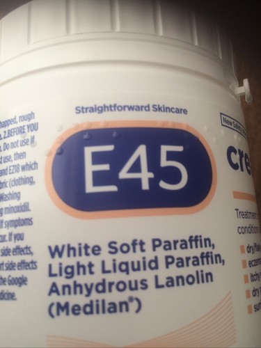 E4 Simply skincare Cream for dry skin- 350 g NEW box 20 mams