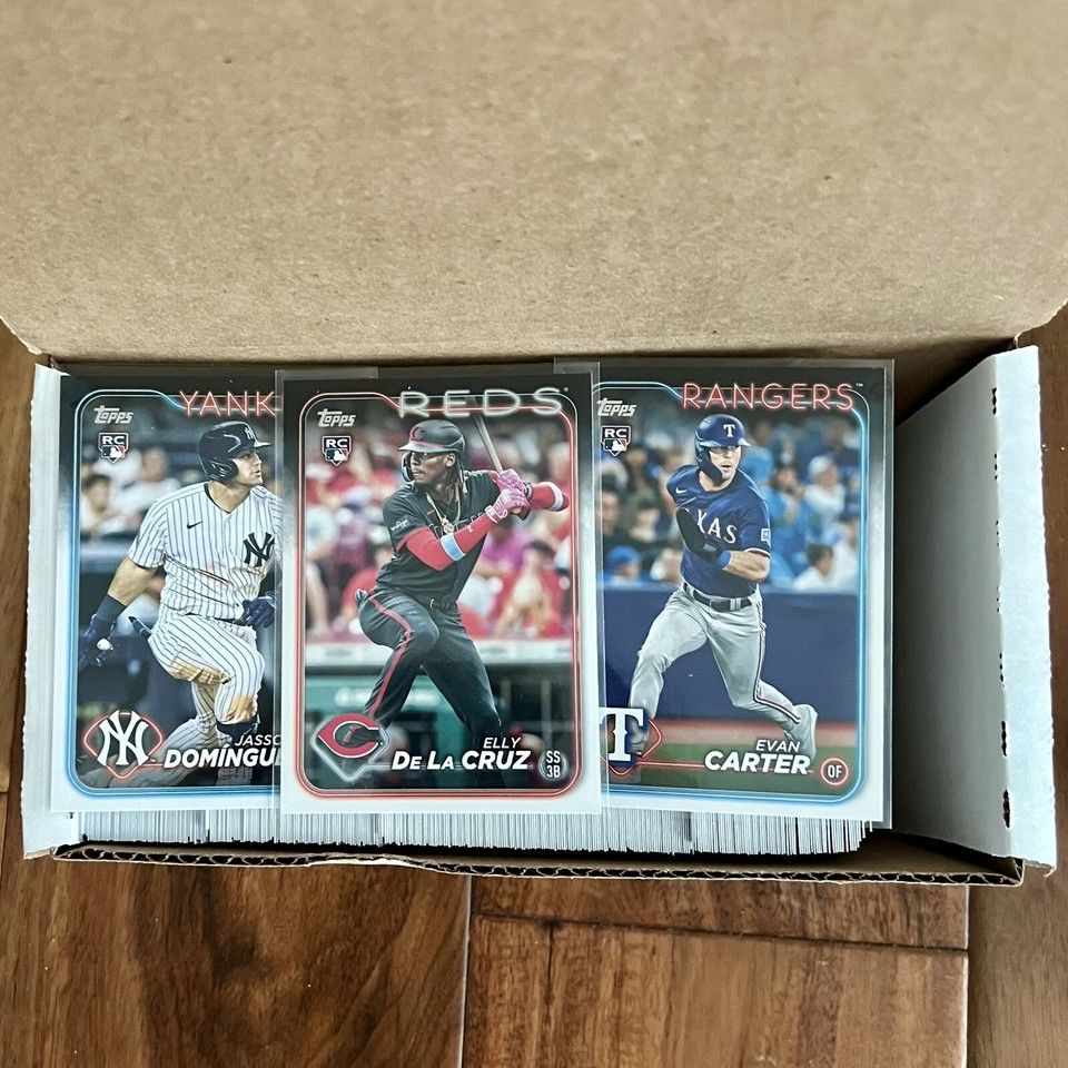 2024 Topps Series 1 Baseball Complete Set Cards 1350 Elly, Carter, Dominguez eBay