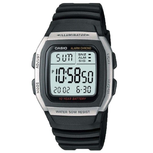 Casio Uhr W-96H-1AVES Herren Sport Freizeit Alarm Cronograph UVP 29,89£ - Bild 1 von 2