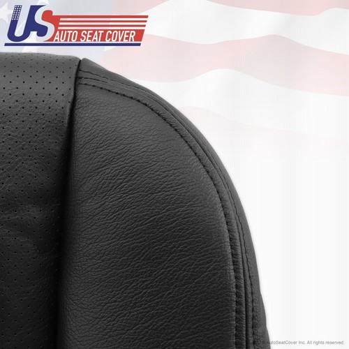 2007 - 2011 Cadillac Escalade Driver Bottom Leather A/C Cooled Seat Cover Black - Picture 6 of 12