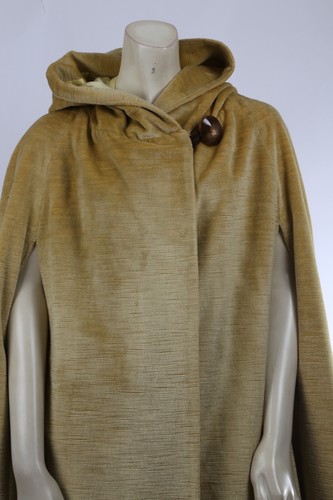 Lou Ritchie for Rainmaster Buttergelb Vintage 60er Mod Samt Cape Mantel - Bild 16 von 24