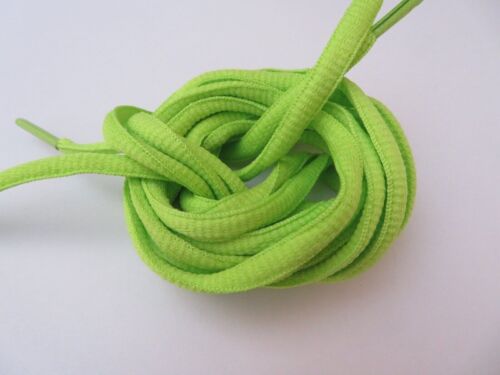 OVAL Athletic SHOE LACES Sport Sneaker Shoe Drawstring - Picture 33 of 45