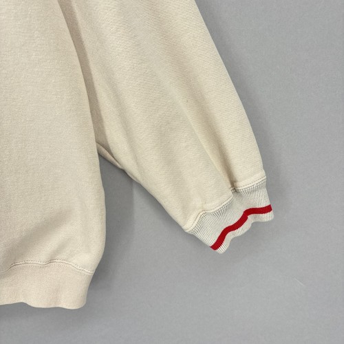 Vintage Sweatshirt Men Medium Crew Chinese Ringer Levis Dockers Flying Boats 80s - Picture 6 of 15