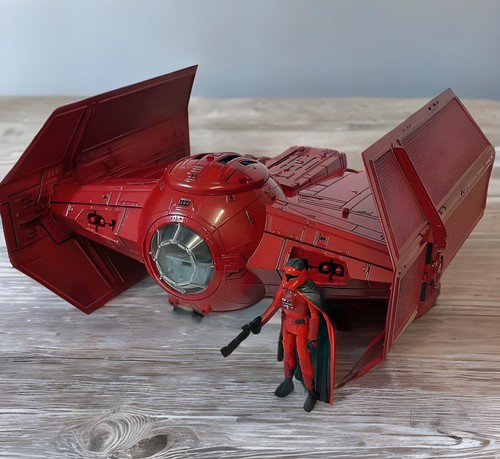 Star Wars Carnor Jax Tie Fighter Interceptor Vintage Crimson Empire - Picture 15 of 16