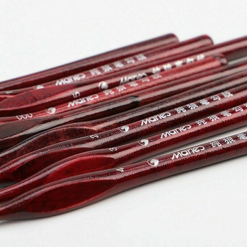 9PCS Hook Line Paint Brush for Oil Watercolor Acrylic Painting Art Supplies - Picture 12 of 12